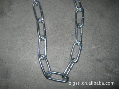 南通紫琅钢丝绳生产销售铁链.铁链是铁丝经过机器编制而成.